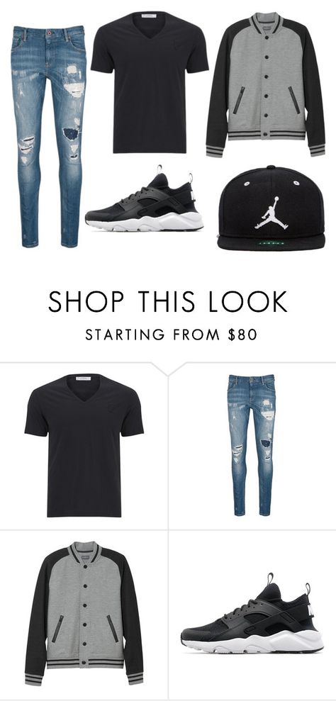 "Untitled #18" by susanamarques16 ❤ liked on Polyvore featuring Versace, Scotch & Soda, L.L.Bean, NIKE, Jordan Brand, men's fashion and menswear Ftm Outfits, Teen Guy Fashion, Feminine Clothes, Boys Fashion Trends, Guys Fashion, Modern Womens Fashion, Teen Outfits, Teen Boy Outfits