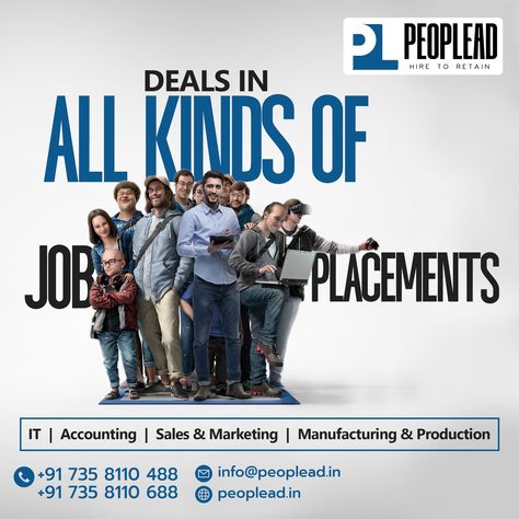 Job Placements ♦️ Call +91 7358110488 👉 Call us: +91 7358110488 #peoplead #peopleadhrconsultancy #hr #recruitment #business #hiring #recruiting #hrconsulting #recruiter #consultancy #jobconsultancy #jobconsultant #jobhunt #jobopportunity #business #businessadvisory #recruitmentagency #recruitment #recruitmentservices #placements #PlacementDrive #PlacementAssistance #manpower #manpowersupply #manpowerservices #manpoweragency #Recruiter #headhunting #Headhunters #headhunt Hr Recruitment, Recruitment Services, Job Placement, Recruitment Agencies, Job Hunting, Job Opportunities, Sales And Marketing, Marketing, Building