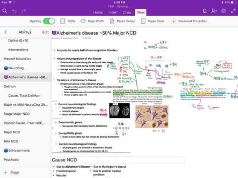 Note-taking with OneNote as a Psychology student - Curtis’s Digital Life - Medium Ipad Notes Aesthetic Psychology, One Note Notes Aesthetic, Onenote Notes Aesthetic, Digital Note Taking, Onenote Aesthetic, Onenote Notes, Study Planner Free, Study Things, Study University