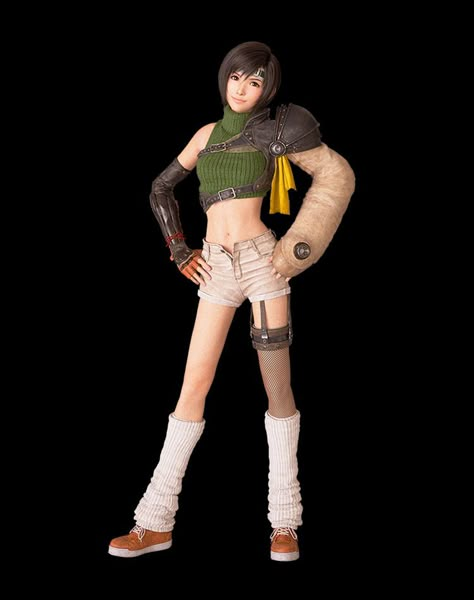 Yuffie Kisaragi Art from Final Fantasy VII Remake Intergrade #art #artwork #gameart #gameartwork #videogameart #finalfantasy7remake #ff7remake #finalfantasy #ffviiremake #ff7remakeintergrade #intergrade #finalfantasyart #finalfantasycharacters #characterdesign #characterart #characterinspiration #yuffiekisaragi Yuffie Kisaragi, Final Fantasy Collection, Naruto Sketch, Final Fantasy Vii Remake, Final Fantasy X, Final Fantasy Art, Game Pictures, Game Character Design, Female Character