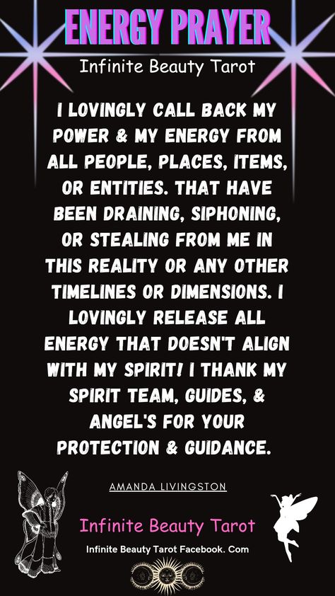 Energy Call Back, Call My Power Back To Me, Call Back Energy, Tarot Cleansing, Call My Energy Back To Me, Call Energy Back, Calling Back My Power, Call Your Energy Back To You, Call Back My Energy