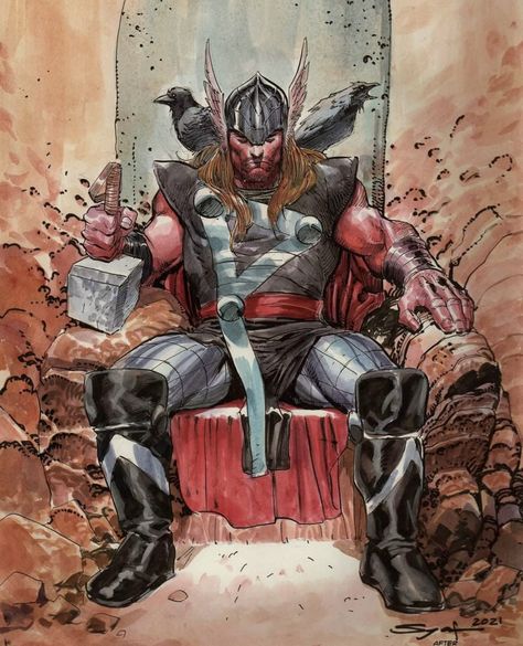 Vikings Warrior, Myth Art, Art Spiderman, Thor Art, Superhero Facts, Thor Comic, Thor Odinson, Absolute Power, Univers Marvel