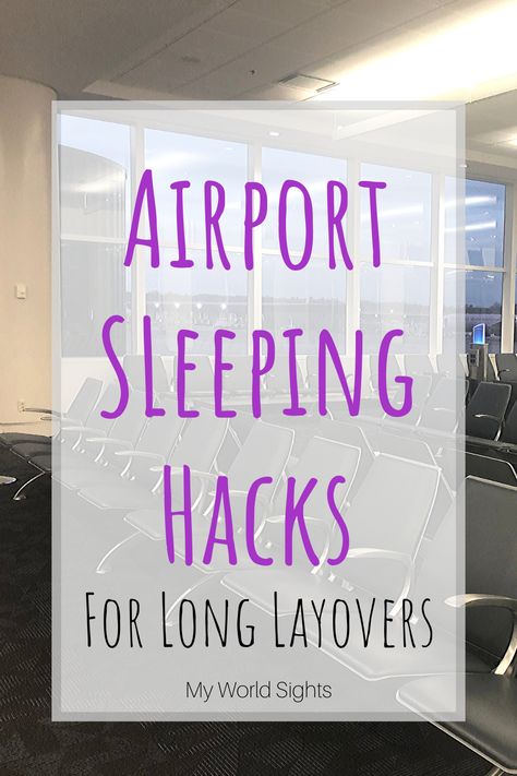 Airport Layover, Seattle Airport, Airport Hacks, Orlando Airport, Sleeping Tips, Carry On Essentials, Sleeping Hacks, Miami Airport, Travel Life Hacks