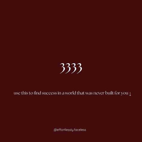 Seeing 3333 means your thoughts & intentions are aligned with whatever you’re creating 🪐 You are aligned with the universe’s energy of creation ✨ This is especially important for all digital creators and entrepreneurs. Take it as a sign to explore your spiritual practice as it signifies a deep connection to the spiritual realm. It doesn’t matter what faith or religion you practice as long as you have Faith in yourself Faith in your ability and untapped potential Faith and trust in your... Universe Connection, Faith In Yourself, Spiritual Realm, Have Faith In Yourself, Deep Connection, Spiritual Practices, Have Faith, A Sign, The Universe
