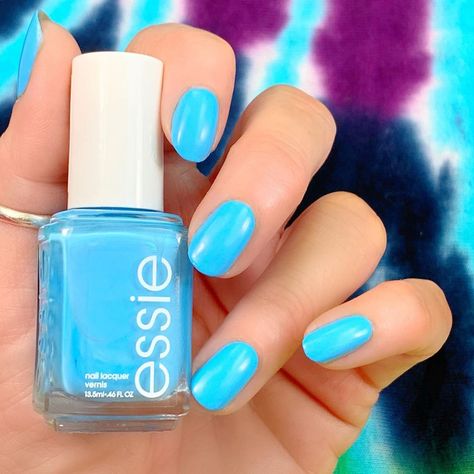 Blue Nail Polish Colors, York Outfits, Teal Nails, Fall Acrylic, Light Blue Nails, New York Outfits, Light Nails, Polish Nails, Nail Pictures