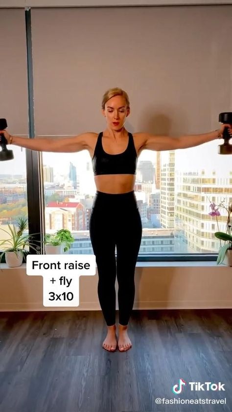 Tik Tok Exercise Videos, She Got Arms Workout, Standing Arm Exercises, Saturday Morning Outfit Casual, Shoulder Exercises For Women At Home, Arm Weight Workout, Stylish Casual Outfits Women, Arm Dumbell Workout, Arm Exercises Women