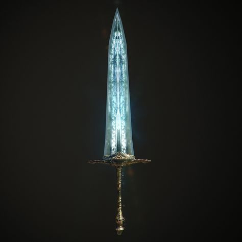 Greatsword Tattoo, Moonlight Greatsword, Moonlight Tattoo, Soul Game, D D Items, Cool Swords, Dark Moon, Dark Souls, Swords