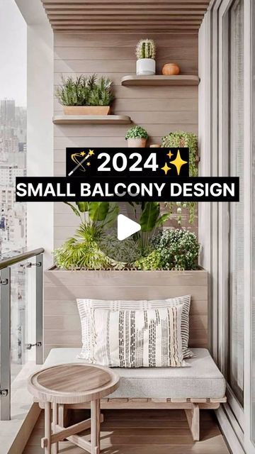 Mini Balcony Ideas, Mini Balcony, Creative Planters, Terrace Garden Ideas, Creative Planter, Balcony Bar, Balcony Decoration, Small Balcony Garden, Small Balcony Design