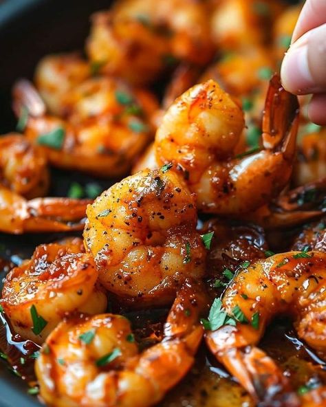 Louisiana Cajun Cooking And Recipes | Spicy New Orleans Shrimp | Facebook New Orleans Shrimp, Honey Garlic Shrimp, Recipes Spicy, Louisiana Cajun, Honey Garlic Sauce, Garlic Butter Shrimp, Cajun Cooking, Louisiana Recipes, Garlic Butter Sauce