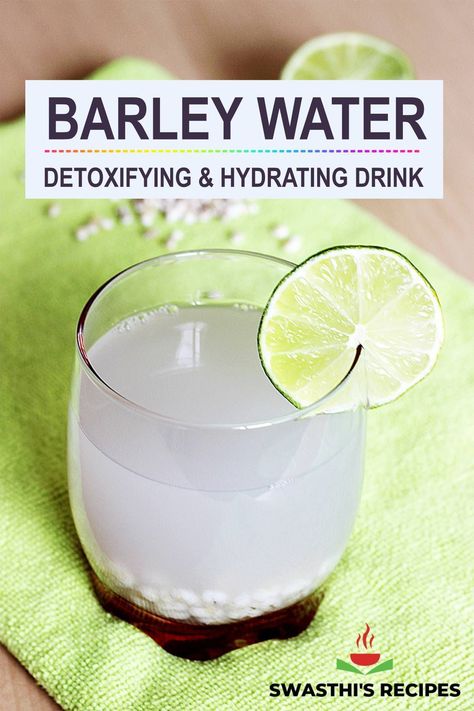 Barley water is a traditional cooling, detoxifying and hydrating Asian drink made with just 2 ingredients – barley and water. Recognized in many parts of the world as a refreshing beverage, it also offers some really great health benefits. Barley Benefits Healthy, Barley Water Benefits, Barley Water Recipe, Water Benefits For Skin, Barley Health Benefits, Asian Drink, Barley Recipes, Barley Benefits, Barley Tea