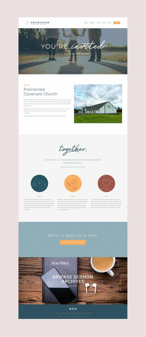 Christian Website Design, Church Website Design Inspiration, Mosaic Branding, Church Logo Inspiration, Church Website Design, Church App, Church Branding, Church Marketing, Church Media Design