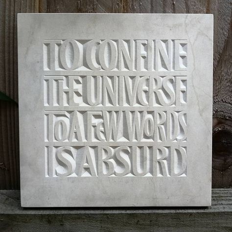 Fiona Boyd on Instagram: “Relief lettering complete, here's the stone in it's unblemished glory before I begin playing with colour. I'm a little sceptical of my…” Stone Etching, Cemetery Art, Father John, Work Inspiration, Stone Work, Stone Design, The Stone, Stone Carving, Stone Wall