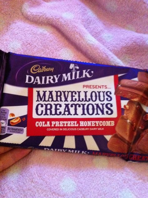 Omg new marvellous creations ! Diary Milk Silk Chocolate, Honeycomb, Bread