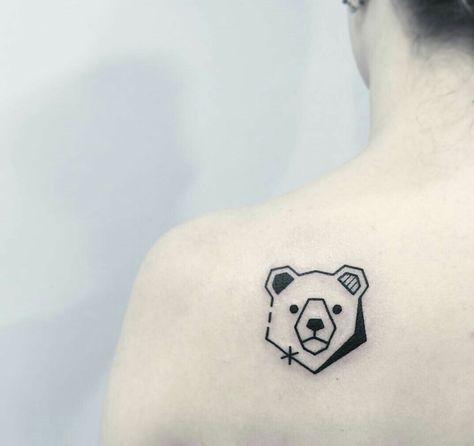 Bear Ears Tattoo, Micro Bear Tattoo, Bear With Sunglasses Tattoo, Bear Face Tattoo Simple, Bear Finger Tattoo, Simple Bear Tattoo, Minimalist Bear Tattoo, Small Bear Tattoo, Cute Bear Tattoo