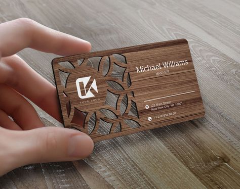 Excited to share the latest addition to my #etsy shop: Personalized Wood Laser Cut Business Card, Custom Wooden Business Card, Personal Card, Busineess Card with Logo, Laser Cut Wood Card https://etsy.me/3ooFcHx #giftforher #giftforhim #personalizedgift #uniquegiftforh Engraved Business Cards, Cnc Business Ideas, Mdf Lasercut Design, Laser Wood Projects, Etsy Shop Products, Business Card Personal, Personalized Wood Gifts, Laser Cut Business Cards, Wood Laser Engraving