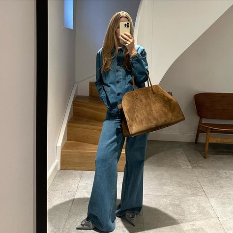 Denise Nørgaard (@denisechristensenbc) • Instagram photos and videos Fits Inspiration, Canadian Tuxedo, Birger Christensen, February 19, Prada Shoes, Cool Girl, Fashion Inspo, Style Inspiration, My Style