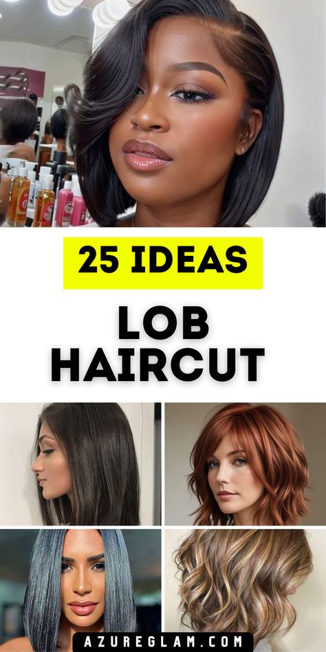 25 Ideas of Lob Haircut 2024 Collarbone Haircut Side Part, Med Straight Hairstyles, Best Lob Haircuts For Fine Hair, Lob Hairstyles For Black Women, Shoulder Length Hairstyles For Fine Hair, Lob Haircut 2024, Straight Shoulder Length Hair Cuts, Lob Haircut Fine Hair, Haircuts For Women Shoulder Length