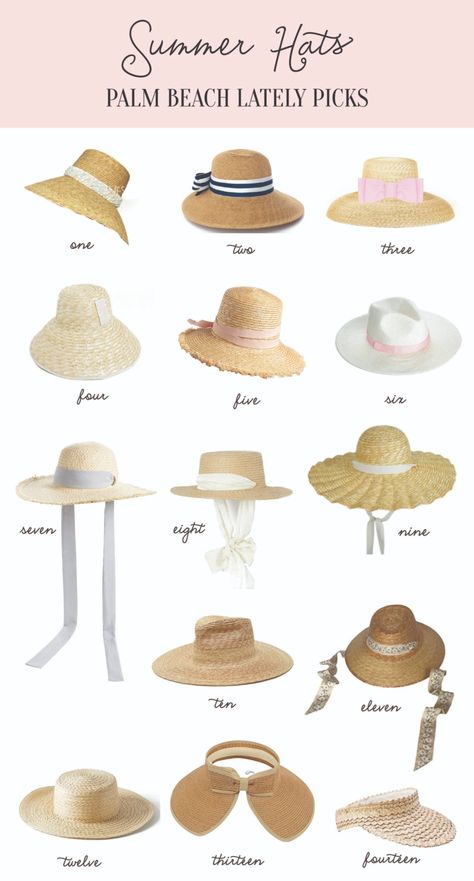 Fashion: Summer Hats Boater Hat Outfit, Short Hair And Hats, Straw Hats Outfit, Hat Outfit Summer, Tall Crown, Fall Coffee Table, Straw Visor, Hat Aesthetic, Summer Hats Beach