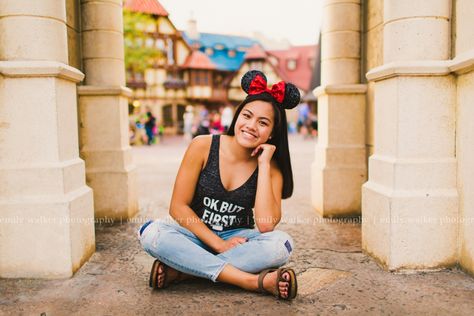 Caitlyn | Walt Disney World Senior Session | Class of 2017 | Emily Walker Photography Senior Pics At Disney World, Emily Walker, Senior Poses, Senior Session, Best Day Ever, Senior Photos, Senior Pictures, Walt Disney World, Beautiful Day