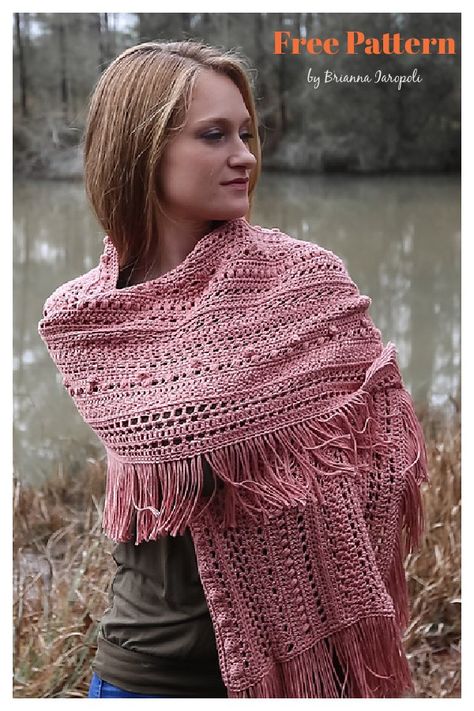 Sampler Shawl Free Crochet Pattern Furls Crochet, Prayer Shawl Patterns, Foundation Half Double Crochet, Crochet Prayer Shawls, Crocheted Shawl, Crochet Shawl Pattern, Crochet Shawl Pattern Free, Prayer Shawl, Crochet Poncho Patterns