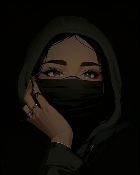 Wal Art, Instagram Cartoon, New Retro Wave, Anime Muslim, Portrait Cartoon, Hijab Cartoon, Cartoon Profile, Girly Art Illustrations, Digital Art Anime