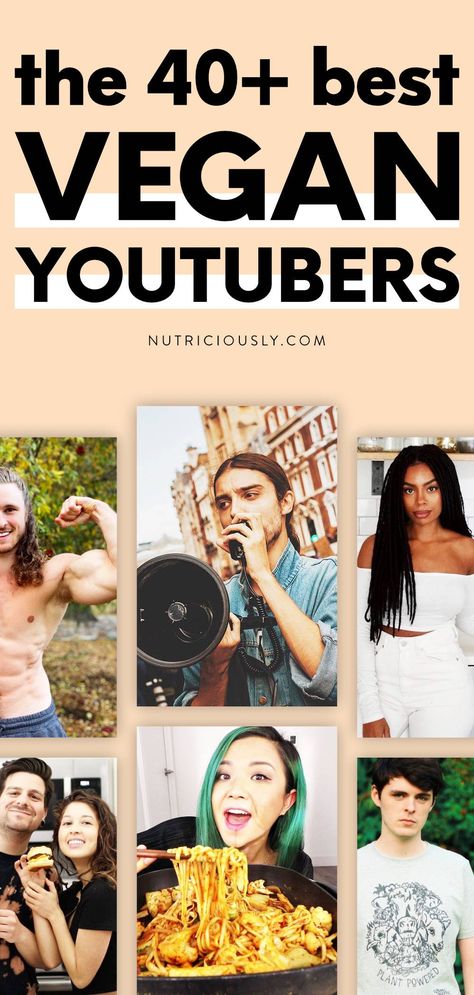 Want to know how to start a vegan lifestyle or keep your motivation up? This list of the best vegan YouTubers covers everything from recipes, science and fitness inspiration to philosophy, commentary and news sources. Get the best tips for following a vegan diet, facts on the benefits of this lifestyle and see the before and after transformations! We listed fantastic channels such as Hot for Food, Cheap Lazy Vegan, Happy Healthy Vegan, Sweet Potato Soul, The Edgy Veg and around 40 more. Vegan Diet Benefits, Cheap Lazy Vegan, Vegan Lifestyle Inspiration, Edgy Veg, Vegan Benefits, Lazy Vegan, Vegan Tips, Vegan Books, Vegan Athletes