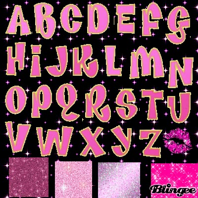 Lettering Aesthetic Alphabet, Bratz Symbols, Bratz Font, Cute Fonts Alphabet, Letras Cool, Graffiti Lettering Fonts, Typography Alphabet, Graffiti Alphabet, Hand Lettering Alphabet