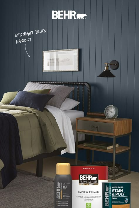 Color Of The Month, House Paint Interior, Up House, Big Boy Room, Boys Bedroom, Paint Colors For Home, Bed Room, My New Room, Room Colors