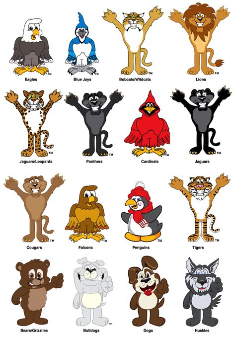 Mascot ideas Homeschool Mascot Ideas, School Mascot Ideas, Mascots Design, Classroom Mascot, School Spirit Crafts, Mascot Ideas, School Spirit Shirts Designs, High School Mascots, Magazine Wall