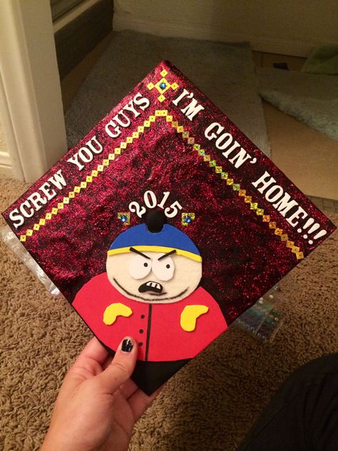 48 College Graduates Who Get an A For Cap Design (Photos) Cars Graduation Cap, Grad Cap Art, Funny Graduation Cap Decoration, Funny Grad Cap Ideas, Grad Cap Ideas, Funny Graduation Caps, Creative Graduation Caps, College Grad Cap Ideas, Grad Cap Decorated