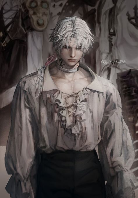 Web Design Black, Ui Website, Comic Book Art Style, Final Fantasy Artwork, Final Fantasy Art, Final Fantasy Xiv, Ethereal Art, Male Art, Handsome Anime Guys