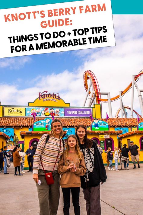 Knott's Berry Farm Guide: Things To Do + Top Tips For A Memorable Time Knotts Berry Farm Outfit, Farm Day, Knotts Berry Farm, Farm Clothes, Berry Farm, Vacation Usa, Road Trip Hacks, Road Trippin, Scenic Routes