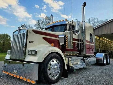 Kenworth W900 Custom Paint, Cattle Trailers, Cattle Trucks, Custom Peterbilt, Trucking Business, Semi Trailer Truck, Tractor Trailer Truck, Kenworth W900, Ferrari Scuderia