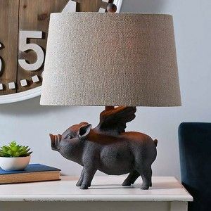 Search results for: 'lamp' Antique Farmhouse Pig Table Lamp, Pig Lamp, Pig Kitchen, Tout Rose, Fun Personality, Pig Decor, Accent Light, Flying Pig, Office Bathroom