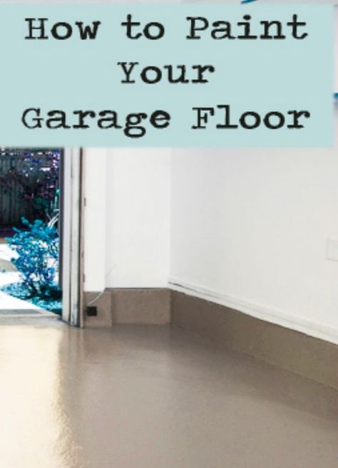 garagefloor Casa Garage, Garage Boden, Garage Floor Paint, Garage Remodel, Garage Shed, Casas Coloniales, Garage Makeover, Garage Floor, Garage House