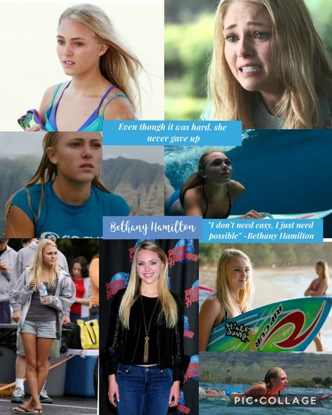 Bethany Hamilton Quotes, Soul Surfer Movie, Hawaiian Flower Crown, Beach Movies, Anna Sophia Robb, Surf Room Decor, Alana Blanchard, Hamilton Quotes, Anna Sophia