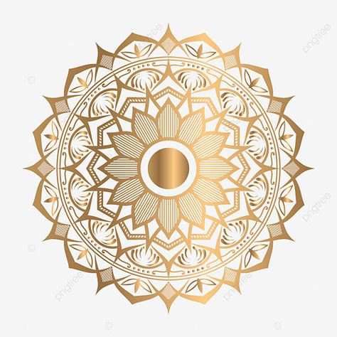 Islamic Ornament Design, Wedding Elements Png, Ornament Islamic Art, Henna Logo, Islamic Png, Mandala Flower Design, Pattern Islamic, Mandala Indian, Islamic Ornament