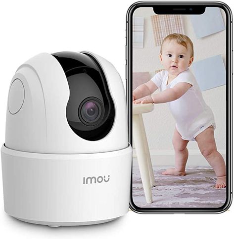 Imou Indoor Security Camera 1080p WiFi Camera (2.4G Only) 360 Degree Home Camera with App, Night Vision, 2-Way Audio, Human Detection, Motion Tracking, Sound Detection, Local & Cloud Storage Indoor Security Camera, Motion Tracking, Pet Camera, Doorbell Camera, Ptz Camera, Life App, Wireless Camera, Home Camera, Wifi Camera