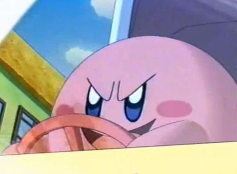 Kirby Reaction, Reaction Images, Know Your Meme, Kirby, See More, Wheel, Google Search, Blue