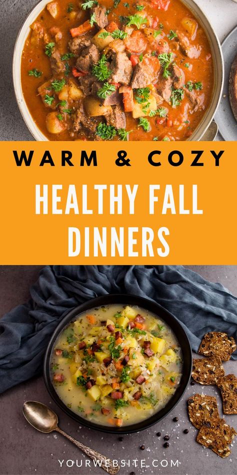 Healthy Fall Dinners Butternut Squash Crockpot, Healthy Fall Dinners, Healthy Crock Pot Recipes, Autumn Dishes, Healthy Crock Pot, Healthy Crockpot Soup, Healthy Fall Recipes, Fall Slow Cooker Recipes, Healthy Fall Dinner