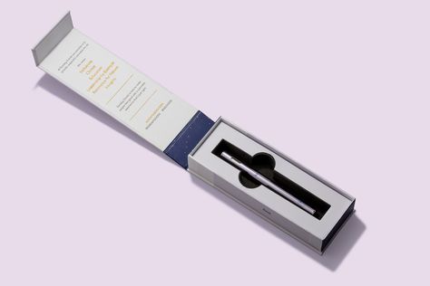 Sunday Goods Keeps It Simple For New Line Of Effect-Based Vape Pens | Dieline Pen Packaging Design, Poppy Color Palette, Pen Packaging, Packaging System, Jewelry Packaging Design, Poppy Color, Simple Packaging, Bouquet Gift, Packaging Designs