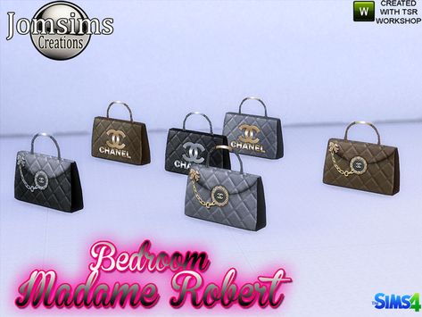 Sims4 Cc Closet Clutter, Sims 4 Handbag Decor, Sims Car, Cc Clutter, Around The Sims 4, The Sims 4 Lots, Sims 4 Piercings, Handbag Display, Sims 4 Anime