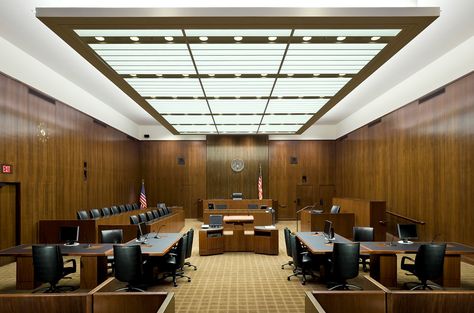 Courtroom Design, Saint Anything, Law Office Design, Reckless Driving, Judas Iscariot, Supreme Court Building, Court Room, Trial Court, All Of The Lights