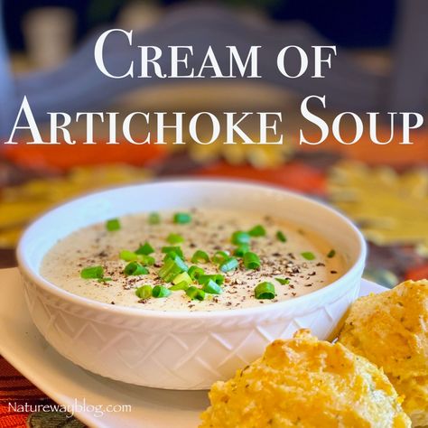 Cream Based Soups, Artichoke Soup, Bisque Soup, Low Calorie Soup, Chicken Taco Soup, Meatless Main Dishes, Artichoke Recipes, Winter Comfort Food, Soup Kitchen