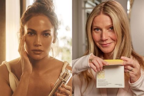 From JLo Beauty to GOOP: We rank celebrity skincare. Jlo Skincare, Celebrity Skincare, Jlo Beauty, Fragrance Free Skin Care, Dermatologist Doctor, Celebrity Skin Care, We Need To Talk, Skincare Brands, Celebrity Skin