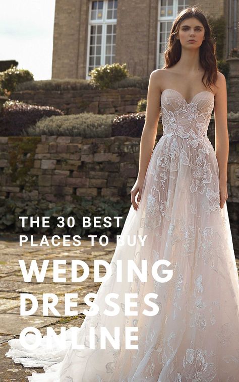 Budget Friendly Wedding Dresses, Wedding Dress Websites, Wedding Dress Uk, Budget Wedding Dress, Best Online Shops, Wedding Dresses Under 500, Online Wedding Dress Shopping, Buy Wedding Dress Online, Inexpensive Wedding Dresses