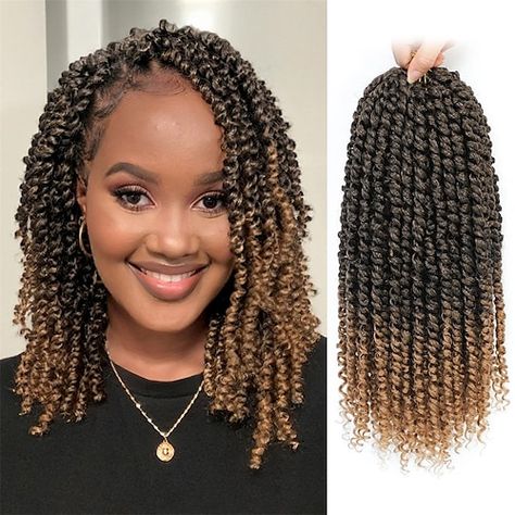 Crochet Passion Twist, Pre Looped Crochet Hair, Passion Twist Crochet, Curly Crochet Hair, Crochet Hairstyles, Curly Crochet Hair Styles, Crochet Styles, Twist Braid, Hair Twist