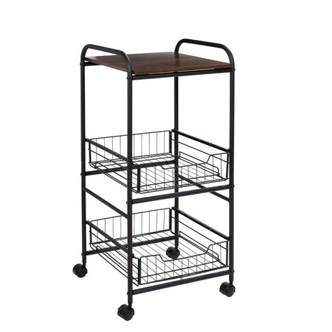 3 tier rolling cart ideas