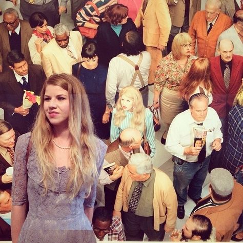 Alex Prager: Point of View Photos | W Magazine Alex Prager, Crowd Drawing, Crowds Of People, Brain Storming, People Crowd, Perspective Photography, 얼굴 그리기, Figure Reference, W Magazine