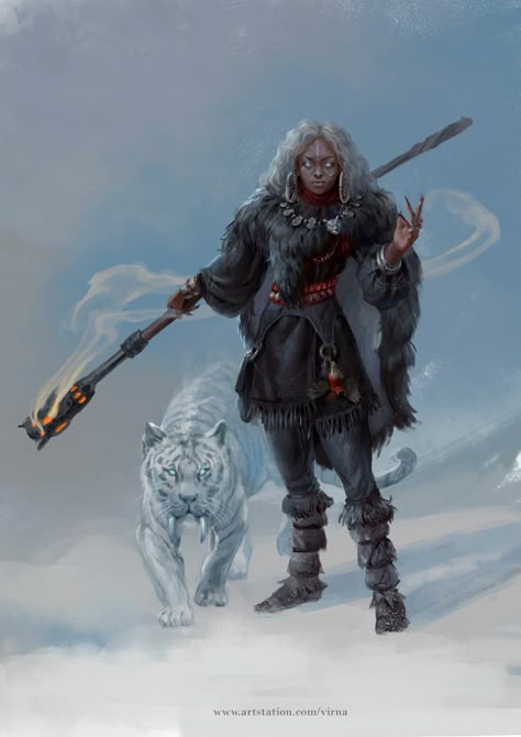 Air Genasi, Dnd Druid, Icewind Dale, Types Of Magic, Fiction Idea, Fantasy Sci Fi, Tiger Art, Black Characters, Post Apocalypse